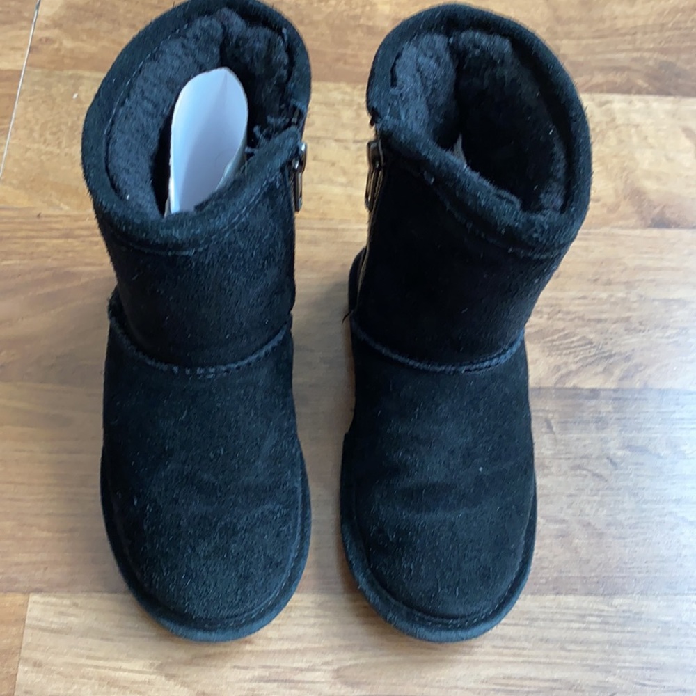 Bear Paul Emma toddler zipper black size 9